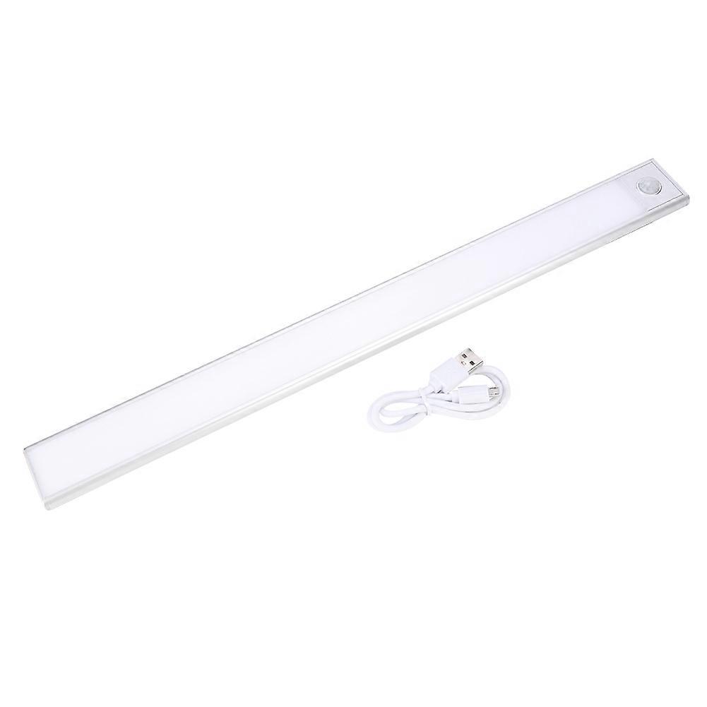 LED Lights Motion Sensor Lighting USB Lamp for Kitchen Cabinet Shelf Counter (white light)