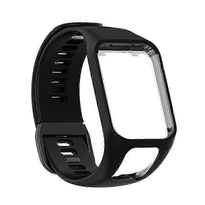 Watch Band Sweat-proof Breathable with Buckle Sports Replaceable Watch Belt Compatible with TomTom Adventurer/Golfer 2/Runner 2/Runner 3/Spark 3