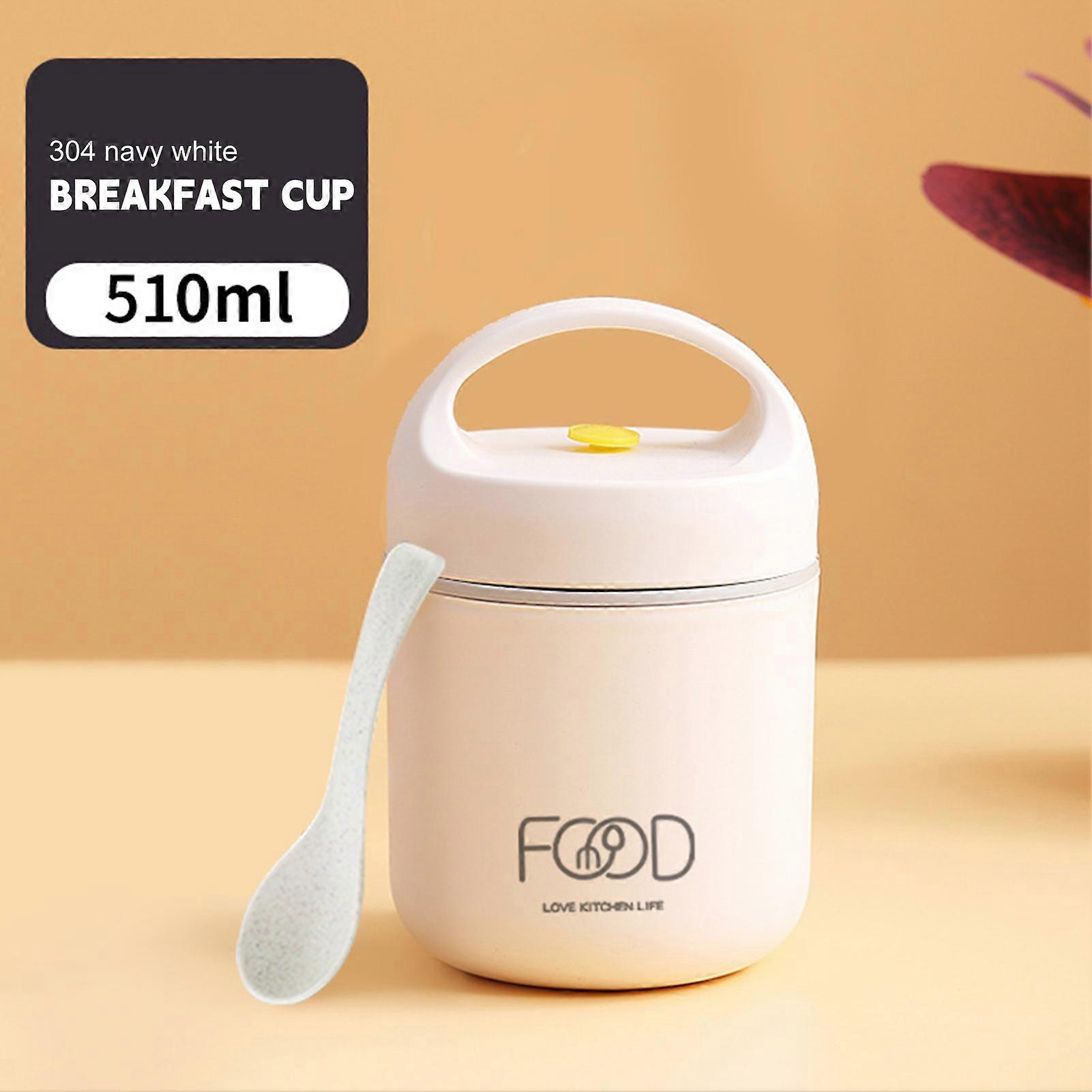 Stainless Steel Handheld Lunch Box Small Portable Thermal Lunch Box for Students and Office Workers