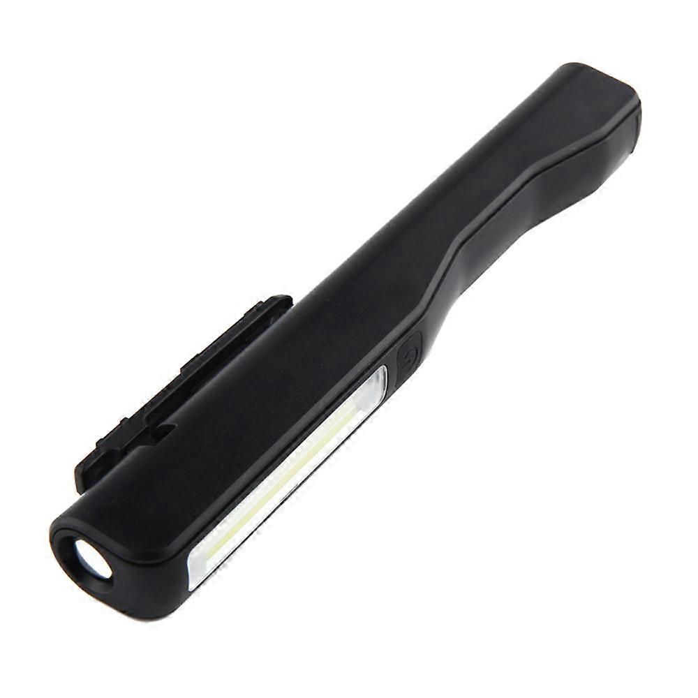 COB LED Pen Light Clip Magnet USB Work Inspection Camping Flashlight Torch Lamp AA