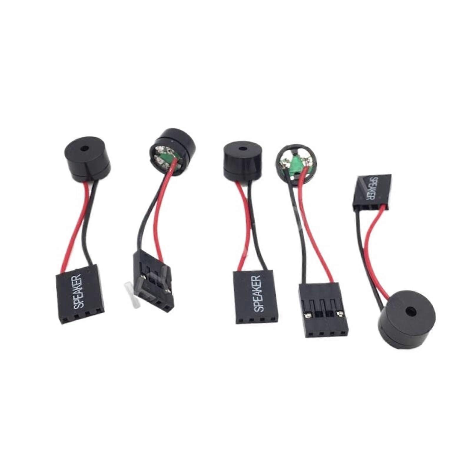 Motherboard Mini Speaker Alarm Buzzer 5pcs Lot for Mainboard Computer Chassis Compatible with ATX and Micro-ATX
