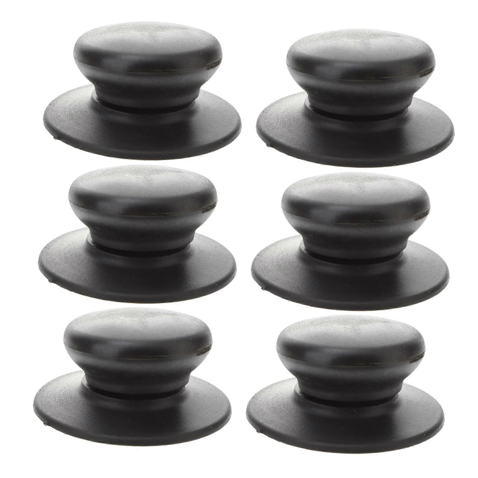 Pot Lid Replacement Knobs 6-Pack Fits Pots And Pans Lids Secure Grip Compatible With Various Lid Sizes