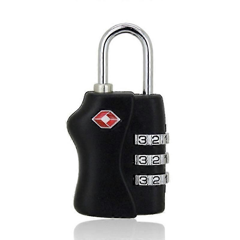 Luggage Travel Lock Bike Lock 4 Dial Digit Password Lock Travel Padlock TSA Customs Code Lock