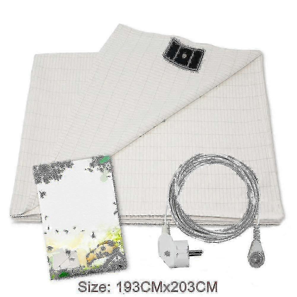 放射線防止接地接地 EMF シールド導電性ファブリック ベッドマット