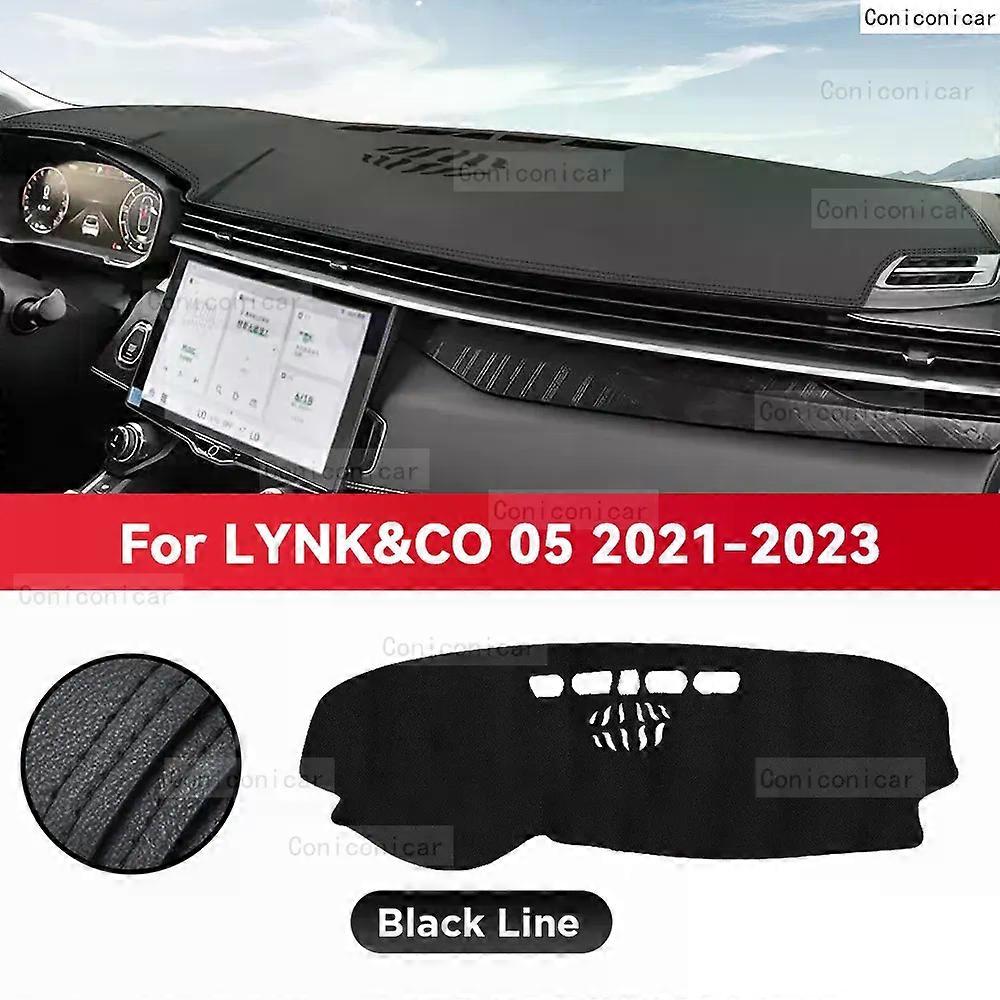 Dashboard Cover Mat Protective Pad For LYNK&CO 05 2021-2023 Car Accessories Dash Board Sunshade Anti-UV Carpet Dashmat