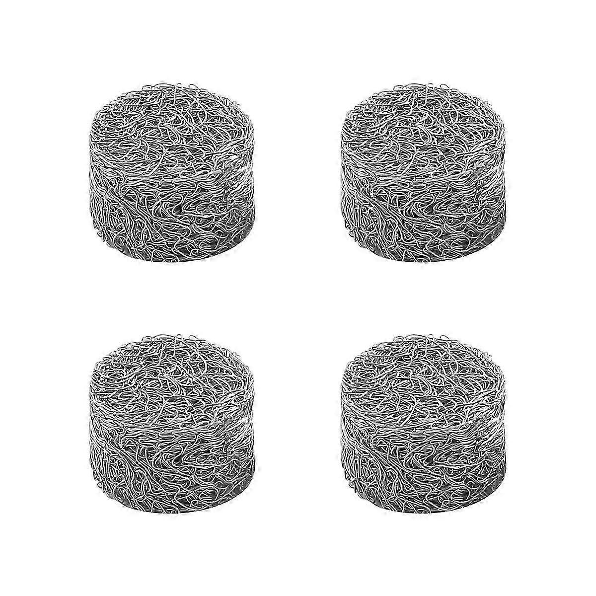 4Pcs Stainless Steel Pressure Car Washer Foam Mesh Filter Replacement Foam Sprayer Mesh Filter For