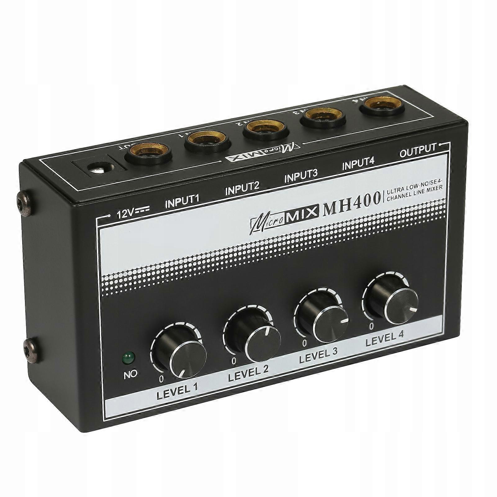 Mh400 Ultra Low-noise 4-channel Line Mixer Mini