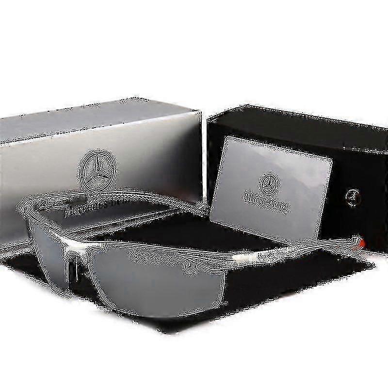 משקפי שמש מרצדס בנץ אלומיניום מגנזיום מקוטב לגברים UV400 - מותג Subaoe