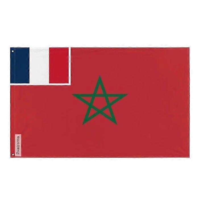 Flag of the Merchant Navy of Morocco (1919-1946) – 60 x 90 cm – Polyester – Eyelets in iron – Durable