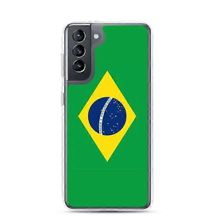 Phone Case - Samsung - Galaxy S20 - Brazil Flag - Soft - Multicolor
