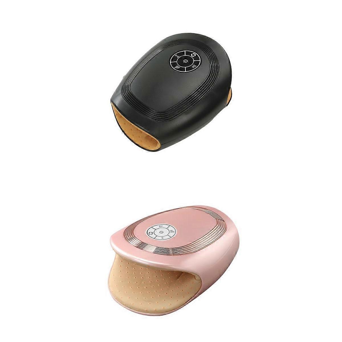 2pcs masseur de main électrique chauffé 4 modes 3 niveaux d’acupression pour