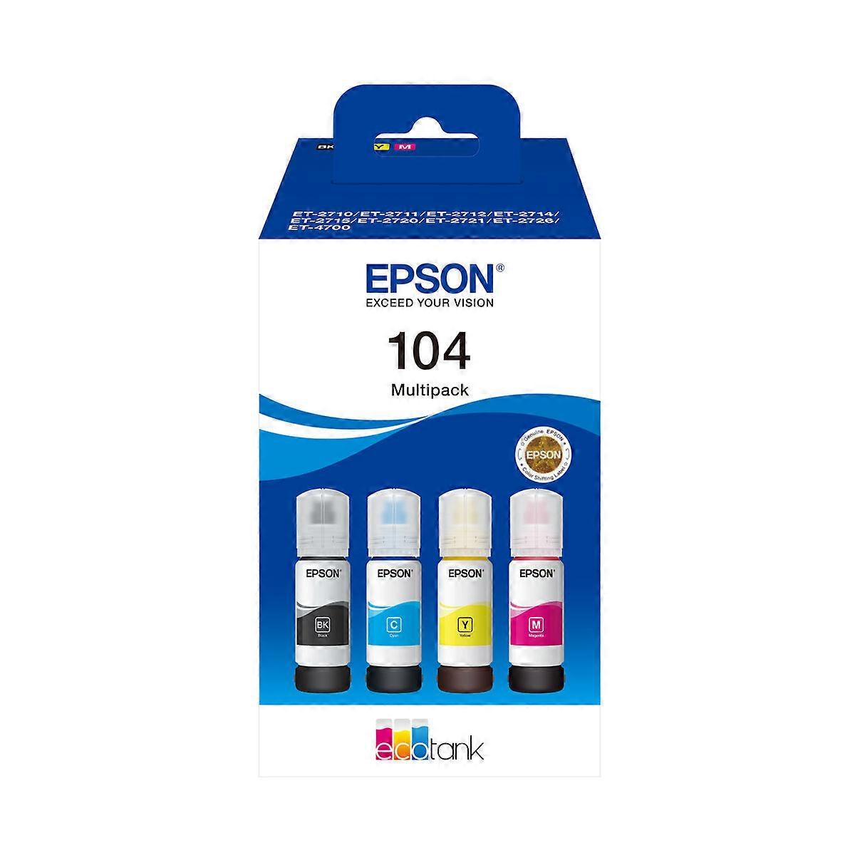 Ink for cartridge refills Epson C13T00P640 Black Multicolour