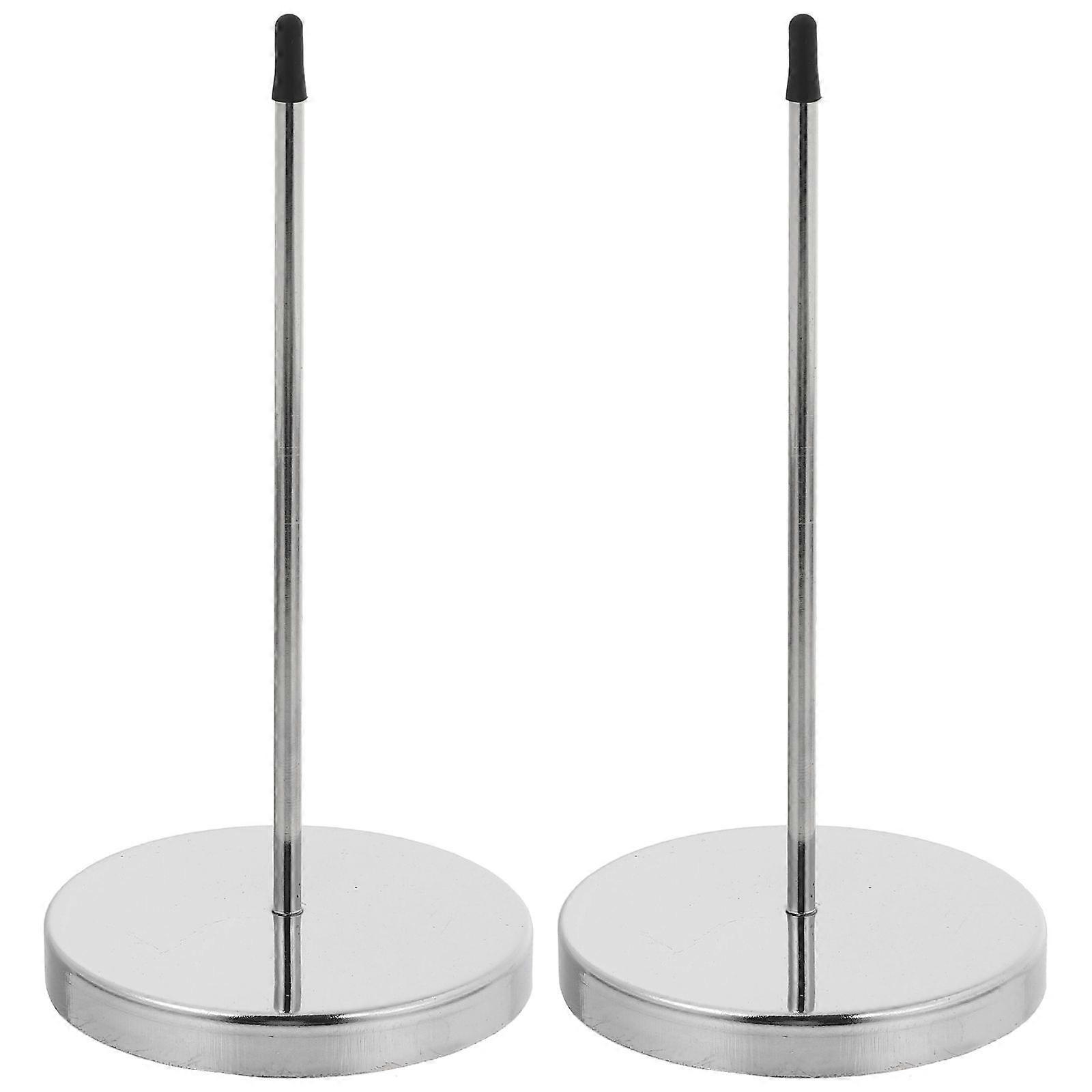 2Pcs Desk Receipt Holder Bill Fork Receipt Spike Restaurant Check Spindle