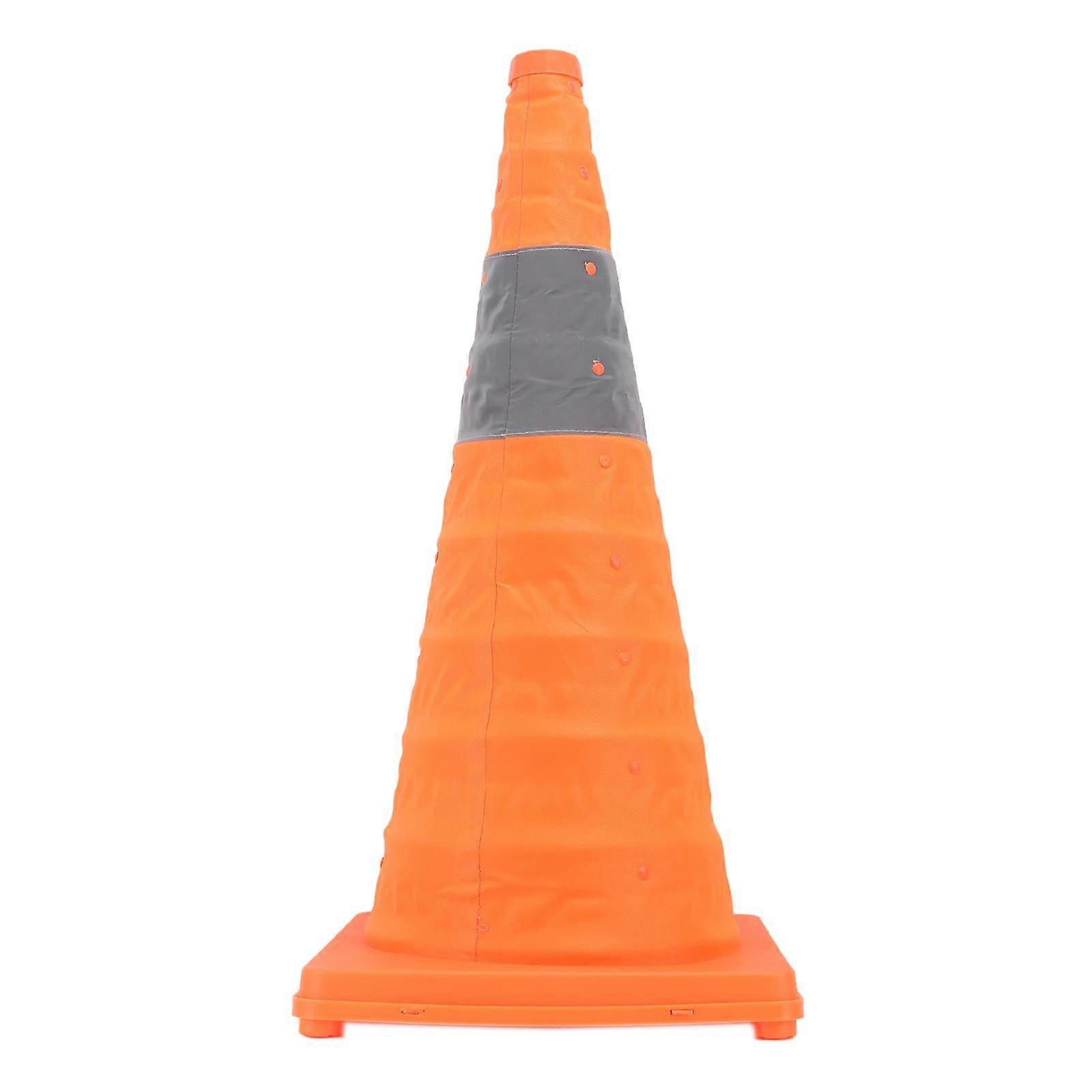 2025 Latest Model Collapsible Traffic Safety Cone with Reflective Collar
