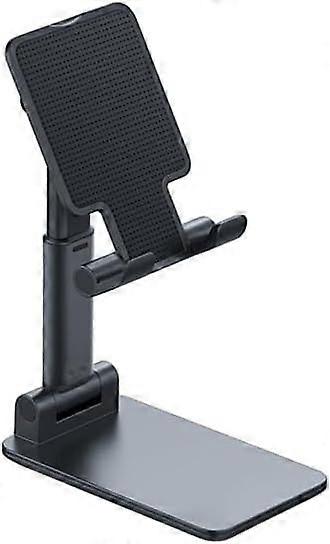 Retractable Cell Phone Stand for Desk, Adjustable Desktop Holder,Height and Angle Adjustab
