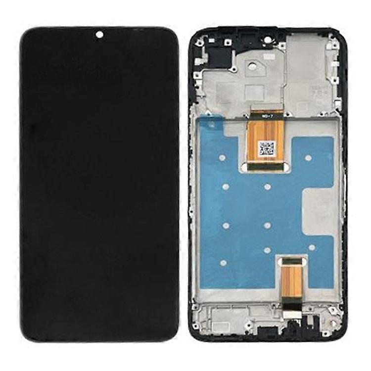 Kompatibel für Honor X5 Plus WOD-LX1, WOD-LX2, WOD-LX3 Grade C LCD-Bildschirm und Digitizer-Baugruppe + Rahmen (ohne Logo)