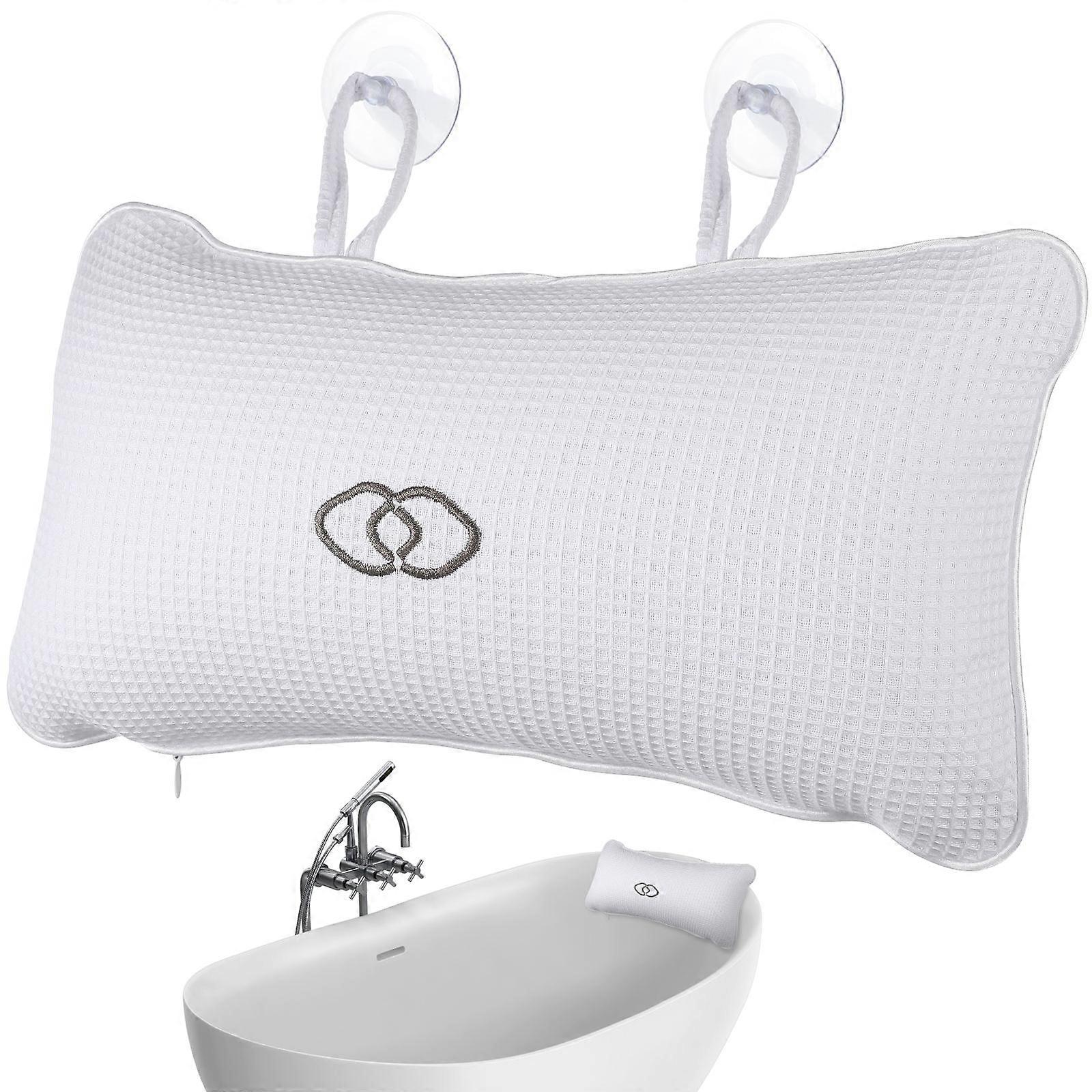 Head Rest Bath Pillow with PVC Air Bag for Optimal Relaxation