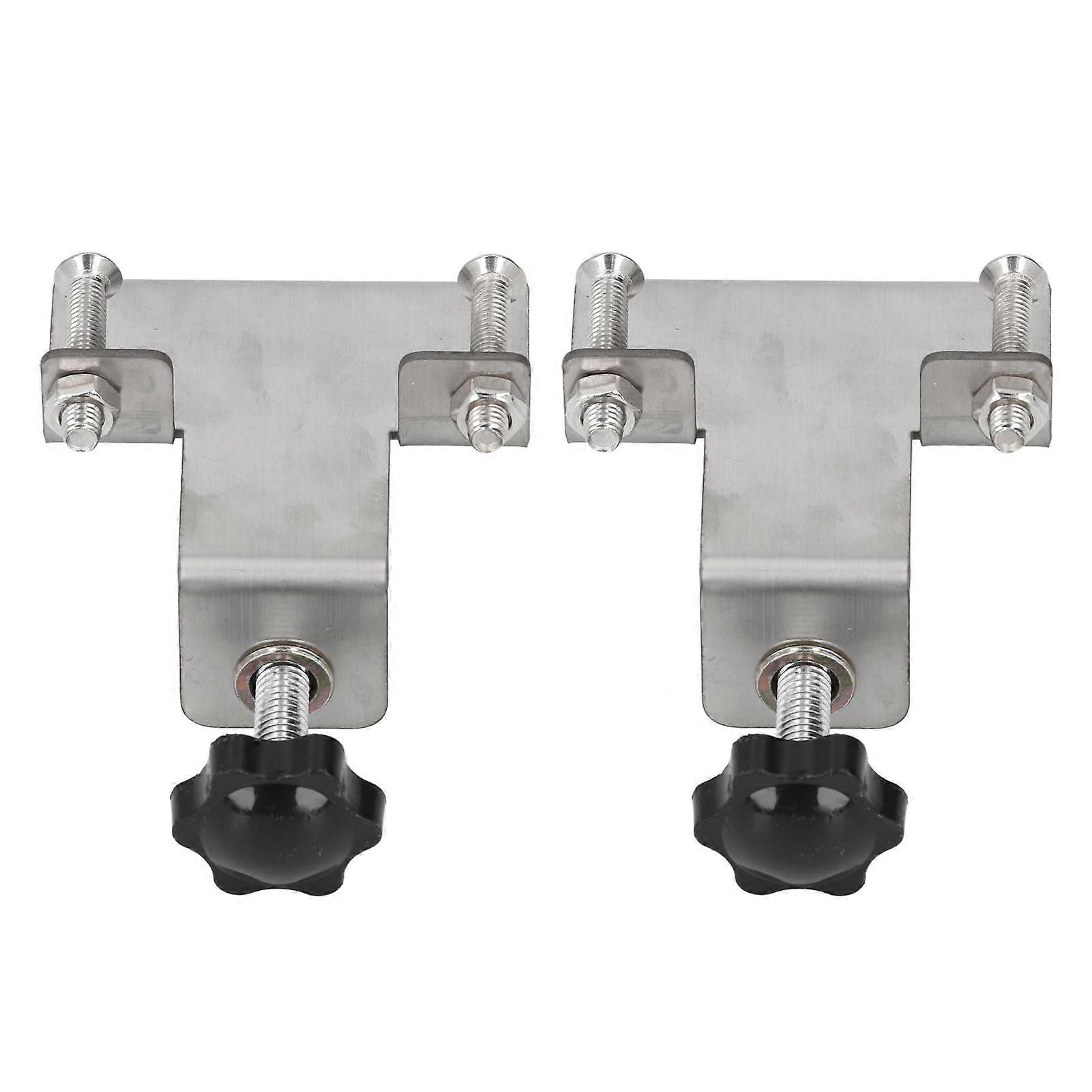 2 PCS Cabinet Door Mounting Jig, Cabinet Door Installation Positioner, Cabinet Door Positioning Tool Installation Tool for Most Cabinet Doors, 2mm