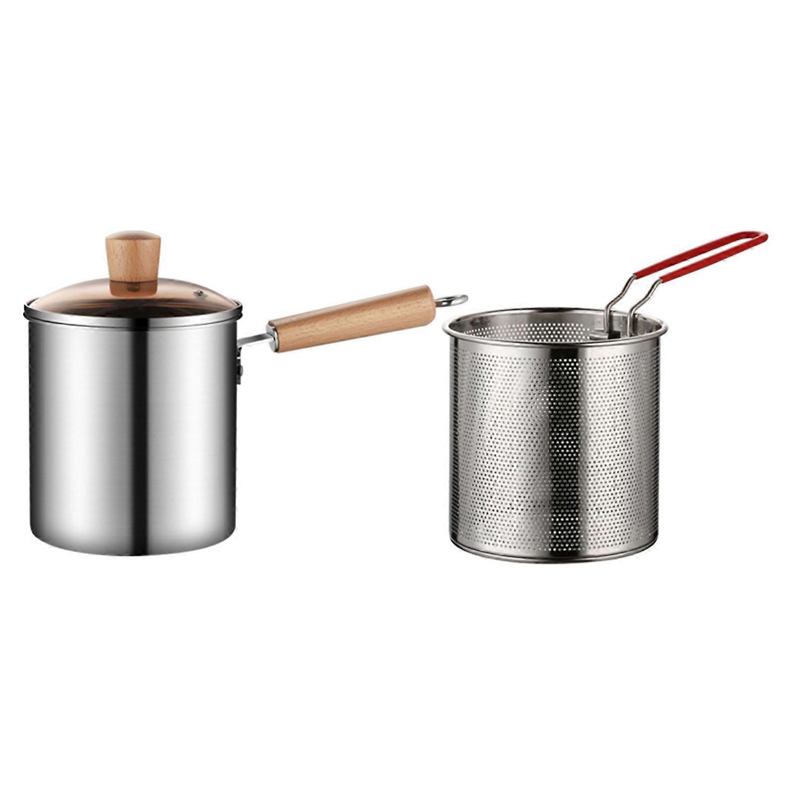Deep Frying Pot, Multifunction Kitchenware Pot, Multipurpose Kitchen Frying Pan