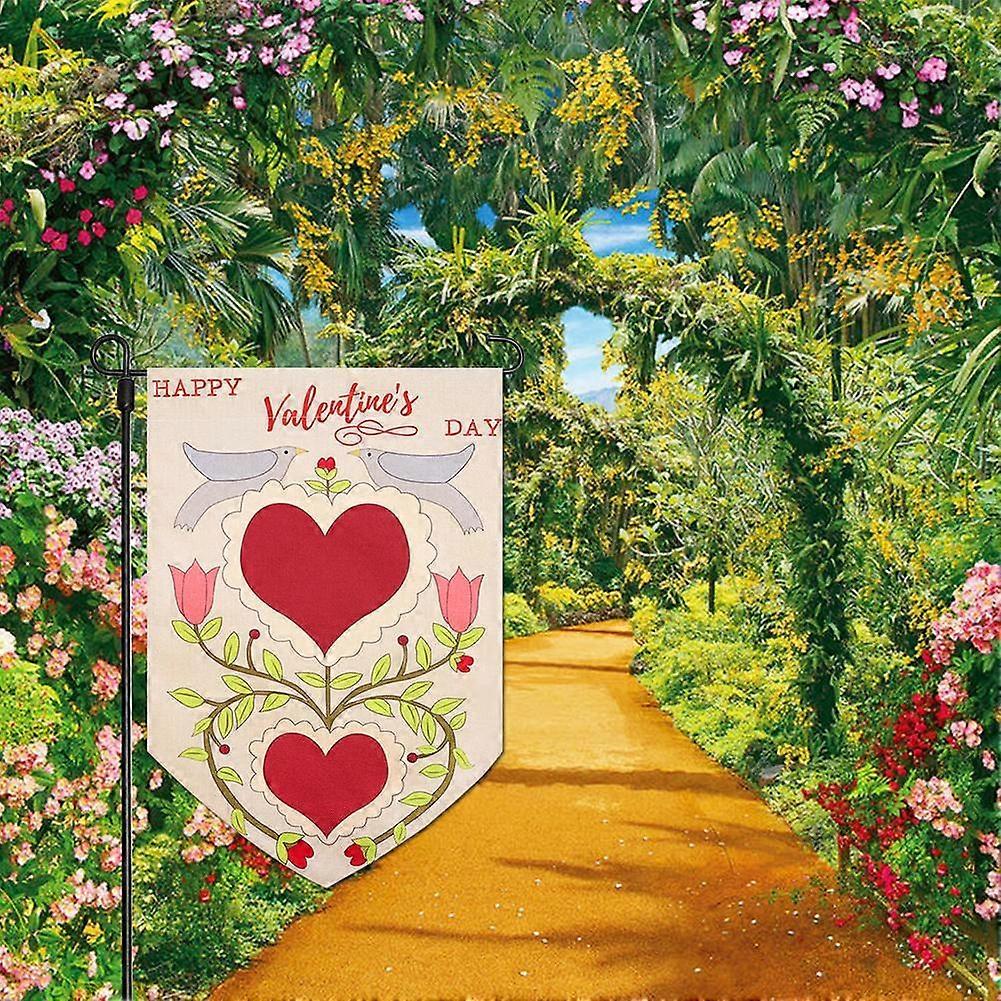Valentine's Day Garden Flag