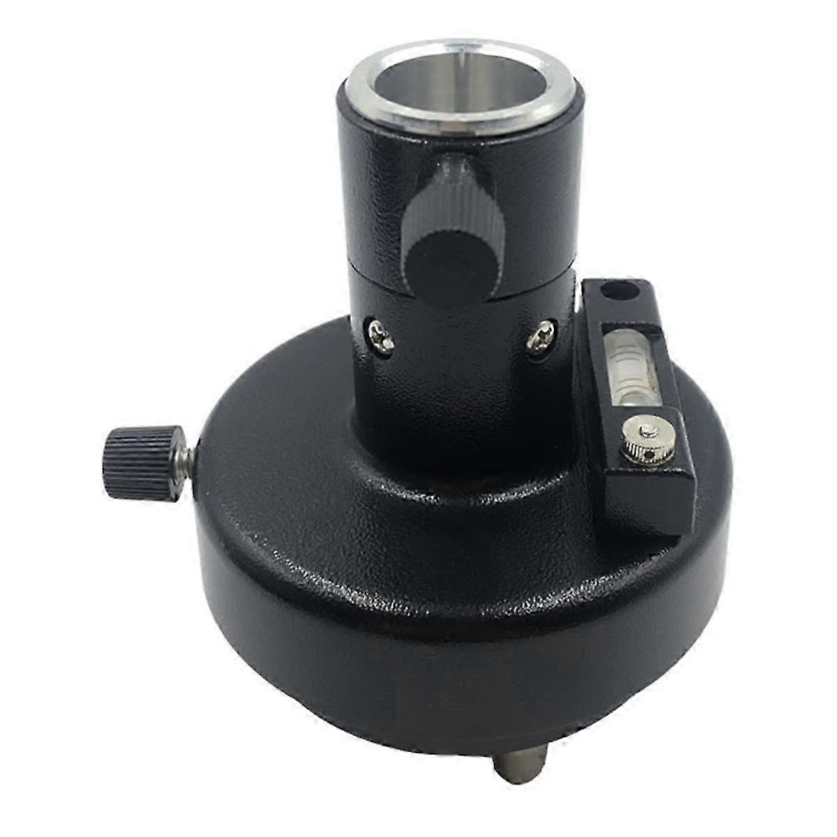 Three-Jaw Tribrach Adapter with Optical Plummet Compatible Long Leveler for Prism Total Stations