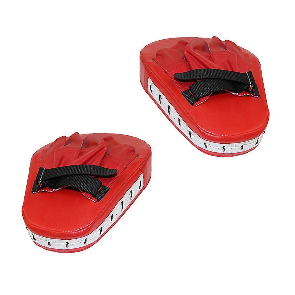 Curved Boxing Mitts with Easy Maintenance Features for Regular Use