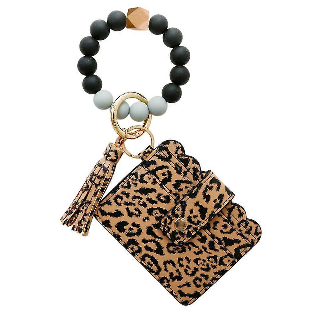 Cute Handbag Key Chain Bag Charm Creative Small present Keychain Leopard 24x10cm Novel Design 1Pack
