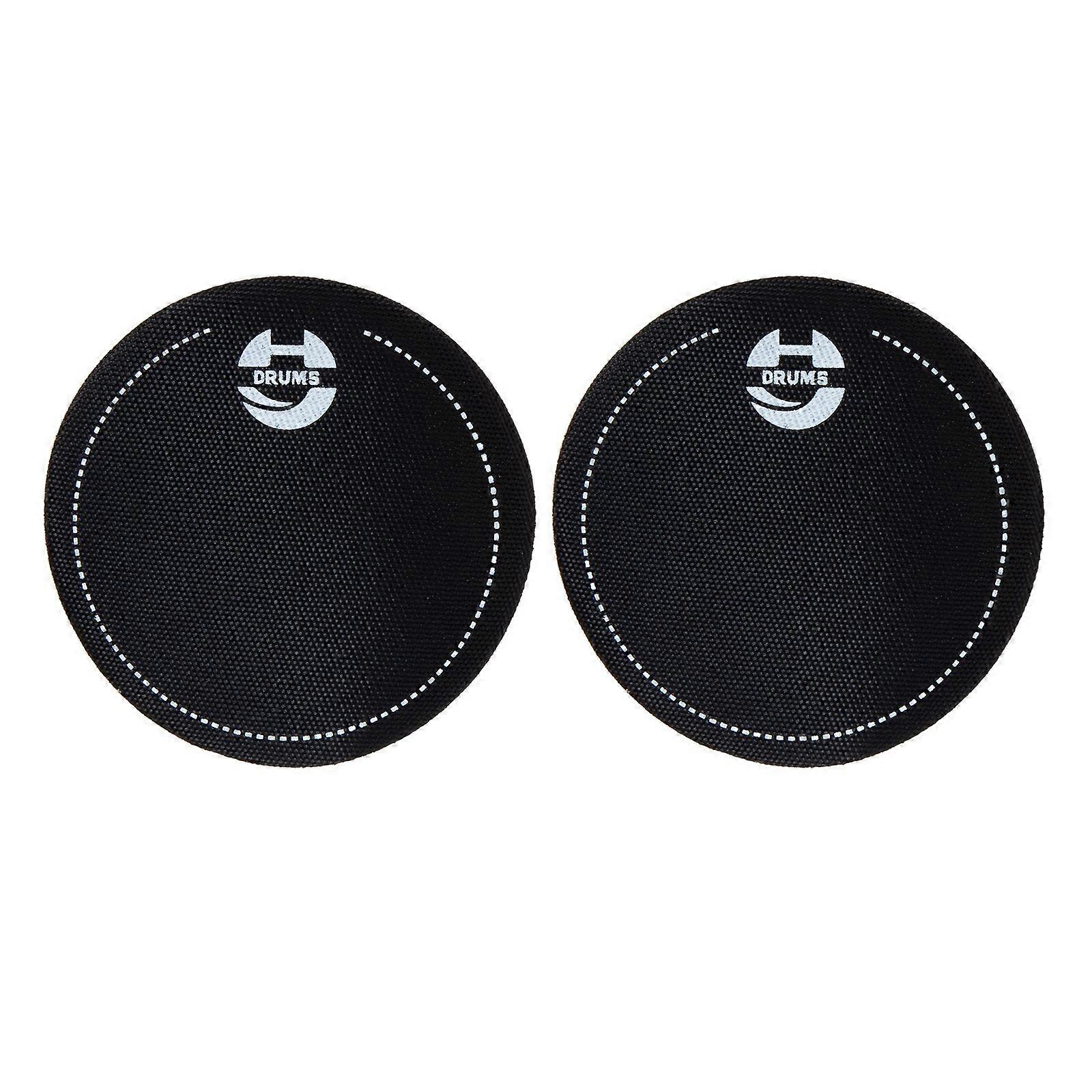 2Pcs Percussion Drum Set Anti-collision Reinforcement Sticker Single Step Sticker