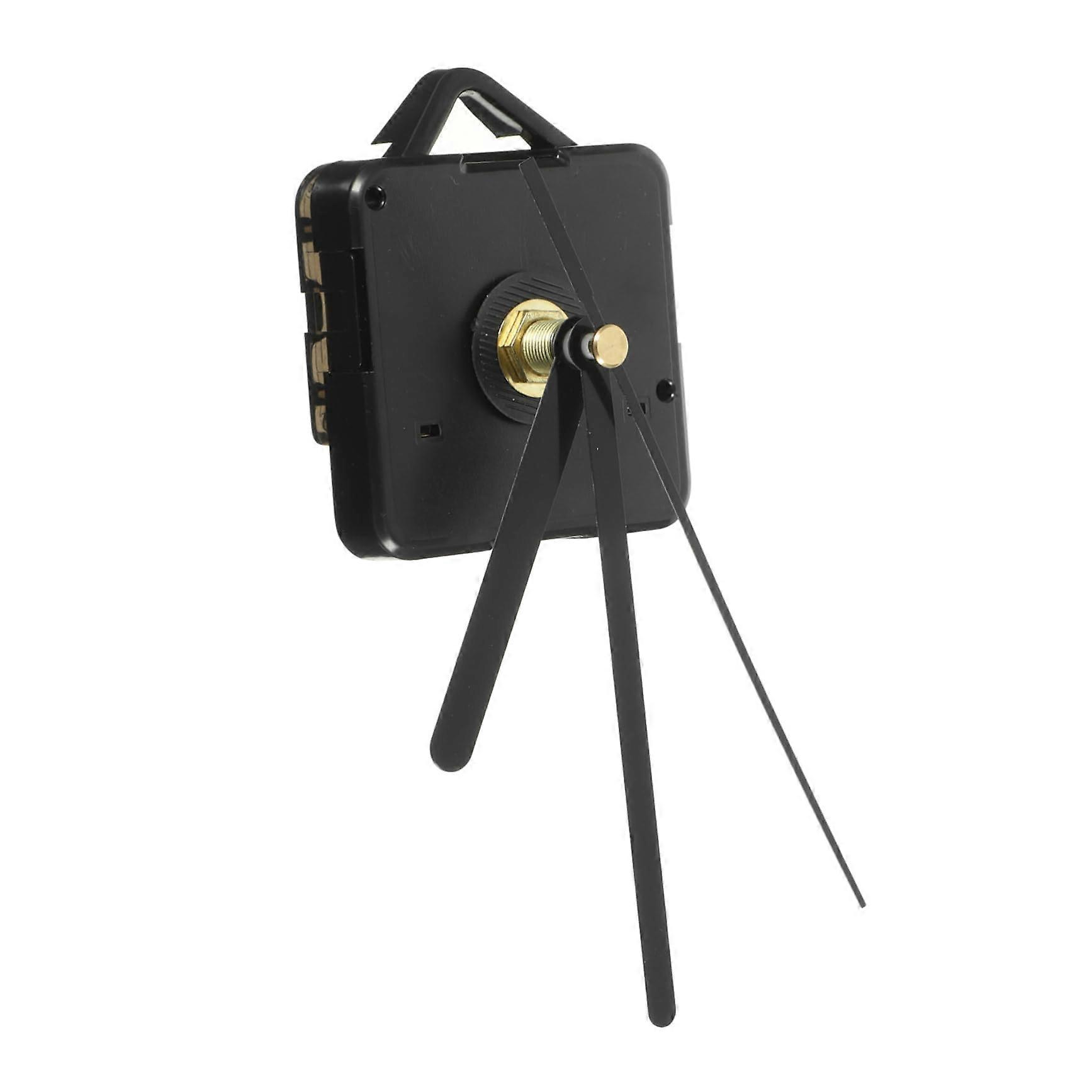 Movement Motor Clock Mechanism Replacement Kit Plastic Black