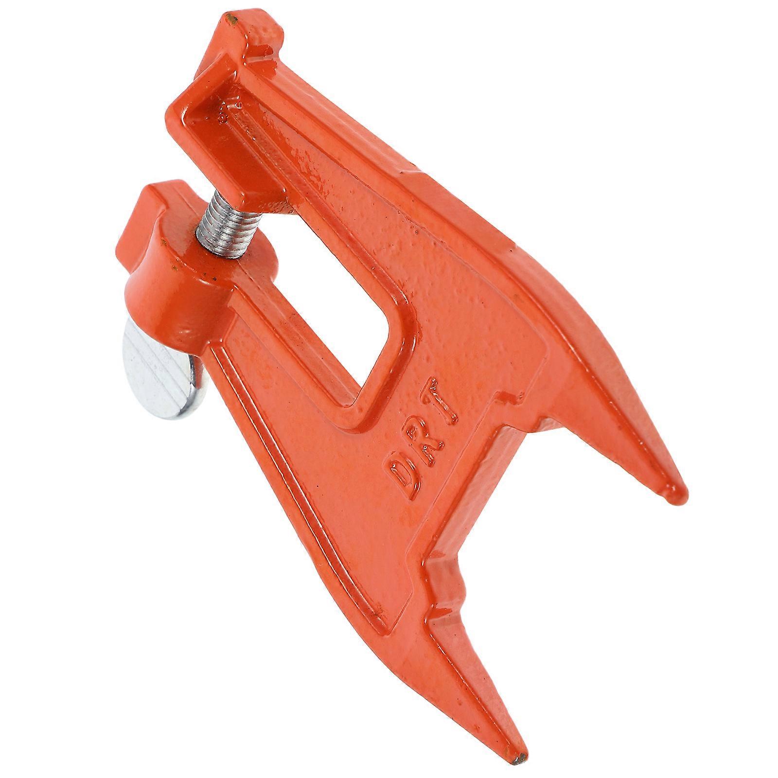 Tool Stand Chainsaw Filing Vise Pocket Stump Grinding Machine Rack For Maintenance DIY Projects Professional Use Iron 1Set