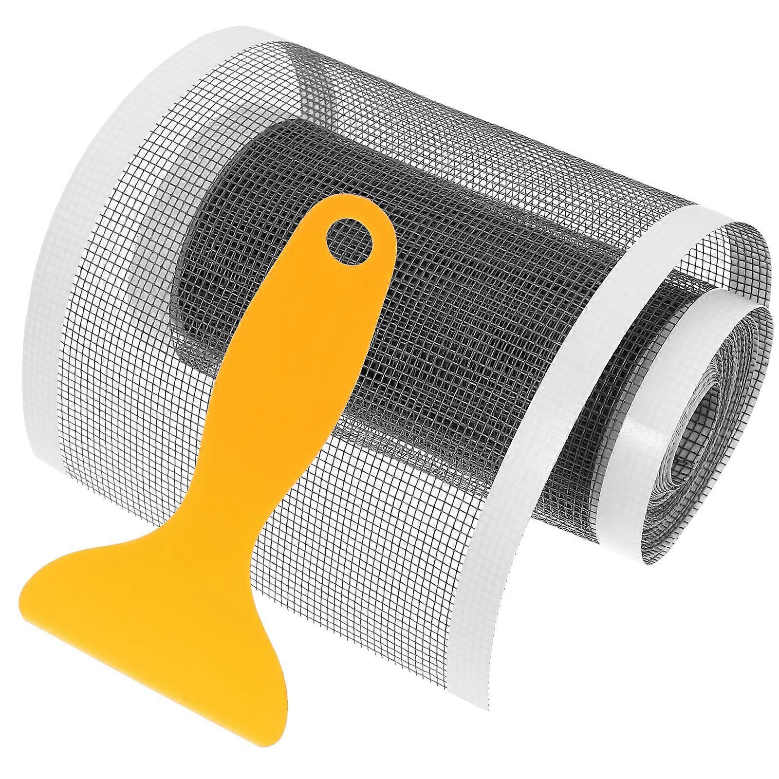 Floor Filter Sticker Bathroom Hair Stopper Polyester Plastic Simple Structure Design 1Set