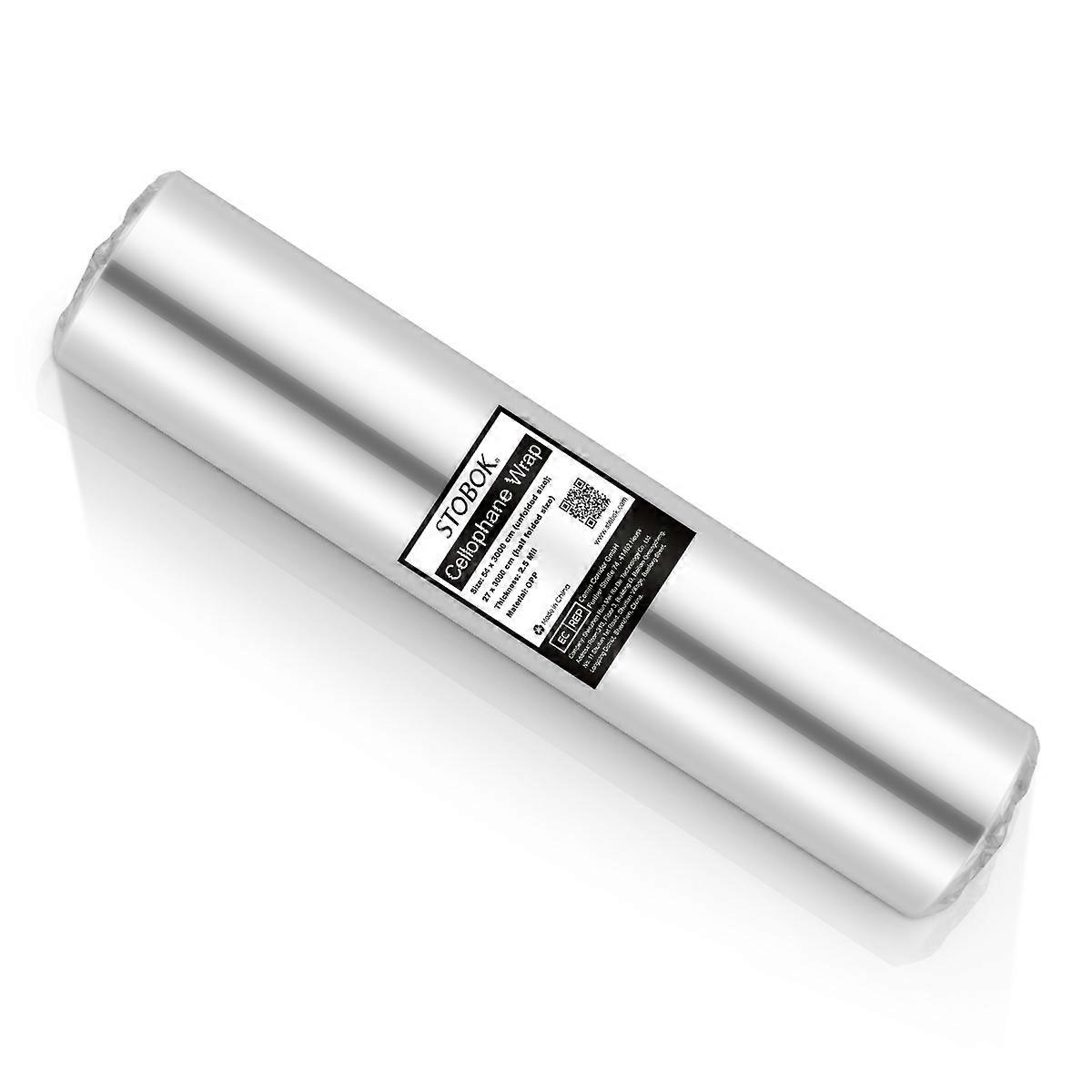 Celephane Wrap Roll Thick Cellophane Wrapper For Special Events 54 x 3000 cm Unfolded present Wrapping For 1Set