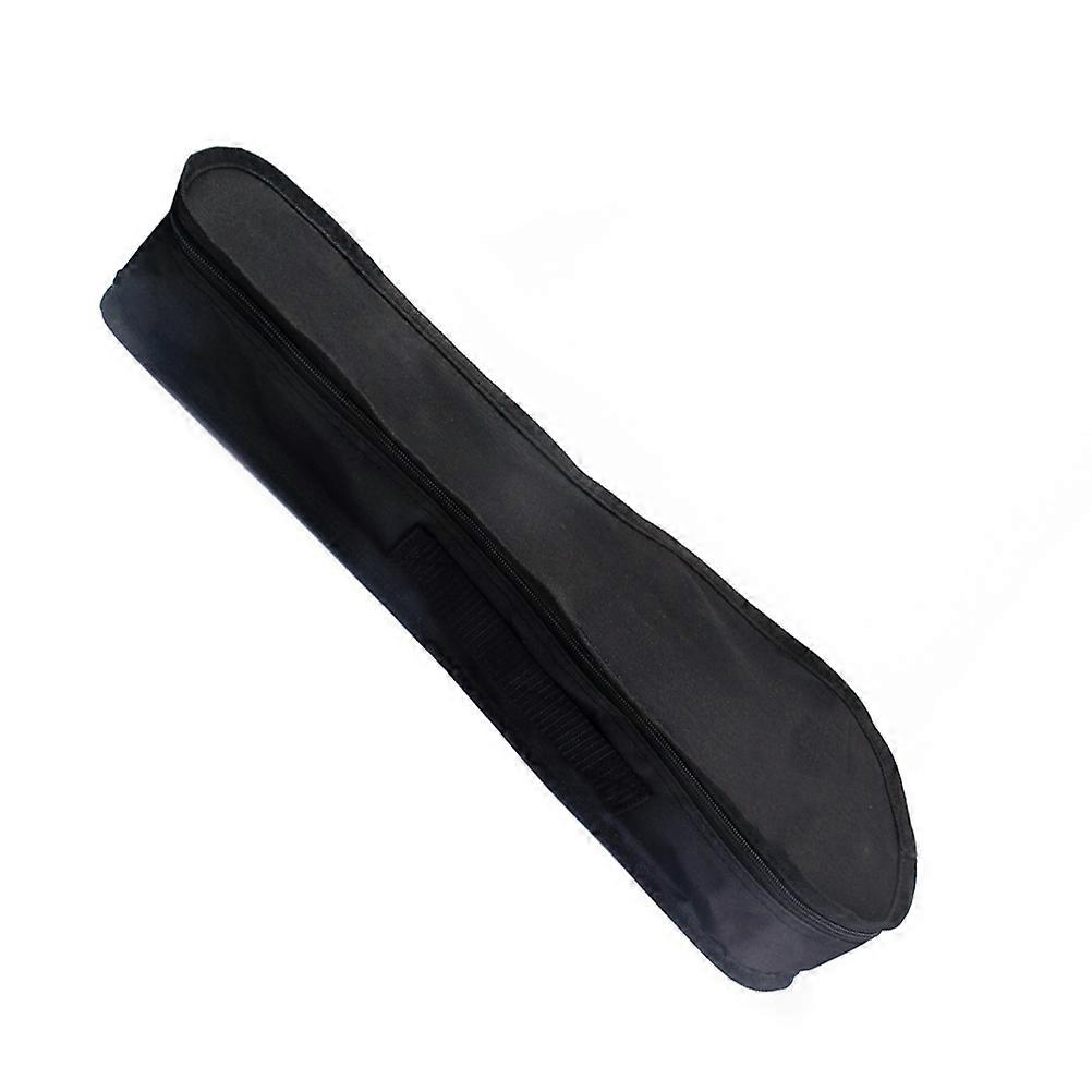 Portable Nylon Gig Bag Ukulele Case with Carrying Handle for Daily Use 230 x 580 x 80 mm Black 1Set