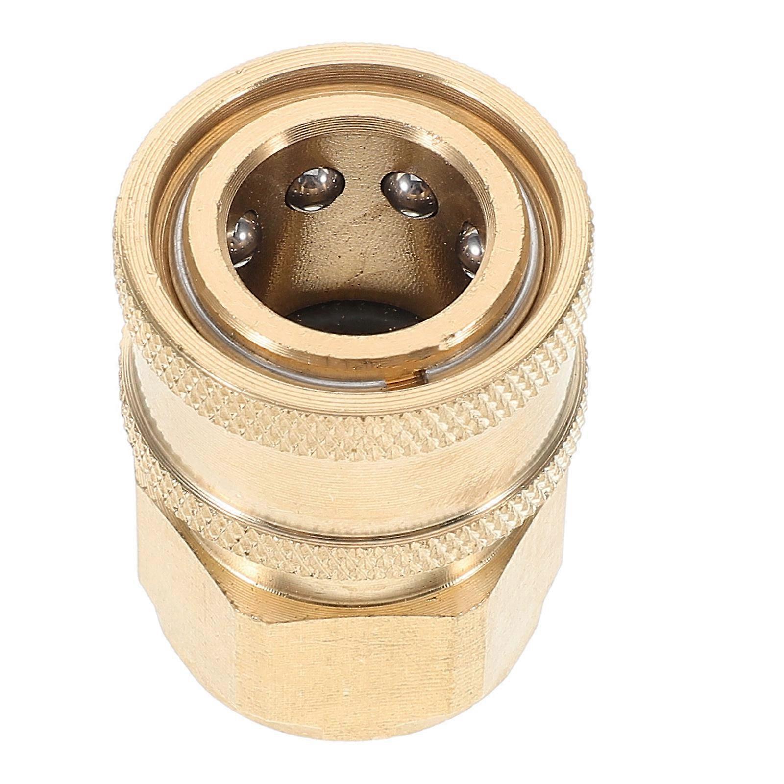 Pressure Washer Quick Connect Adapter for Efficient Water Connection in Car Washing, Garden, and General Cleaning Applications