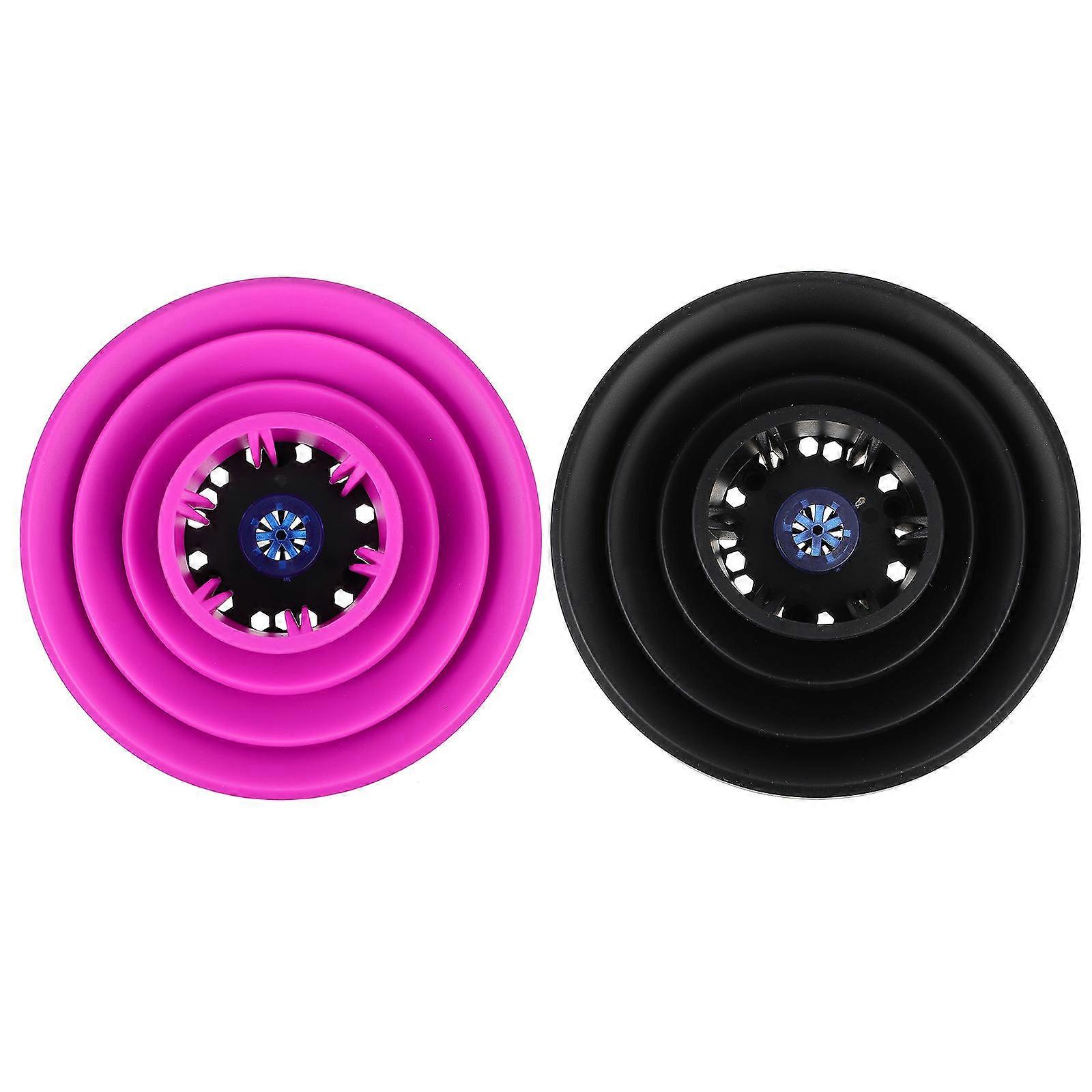 1 Pair Silicone Hair Dryer Diffusers Portable Folding Hair Blow Diffusers