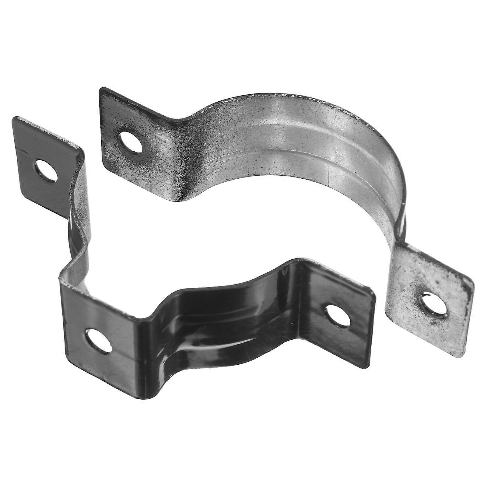 Aluminum Alloy Pipe Strap Clamp Set Durable Hose Clamp Bracket for Water Pipe Support, Drainage Systems, Easy Installation & Enhanced Durability