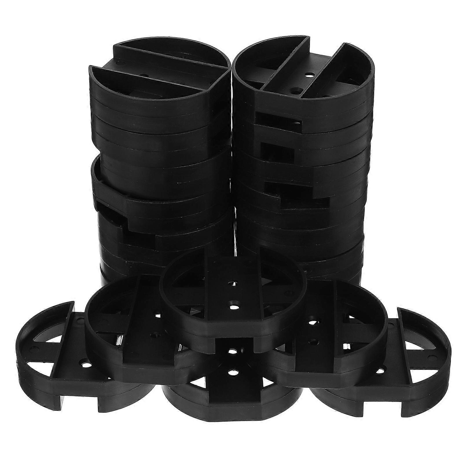 Adjustable Pc Tower Stand Computer Tower Stand Home Use Black 20Pcs