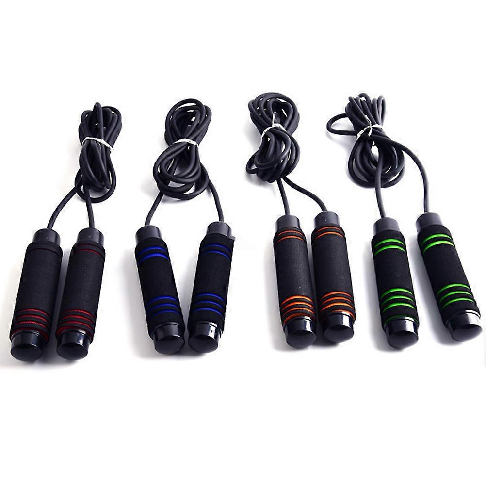 Adjustable Fitness Jump Rope for Exercise, Wear Resistant Skipping Rope with Comfortable Non Slip Sponge Handle for Adults