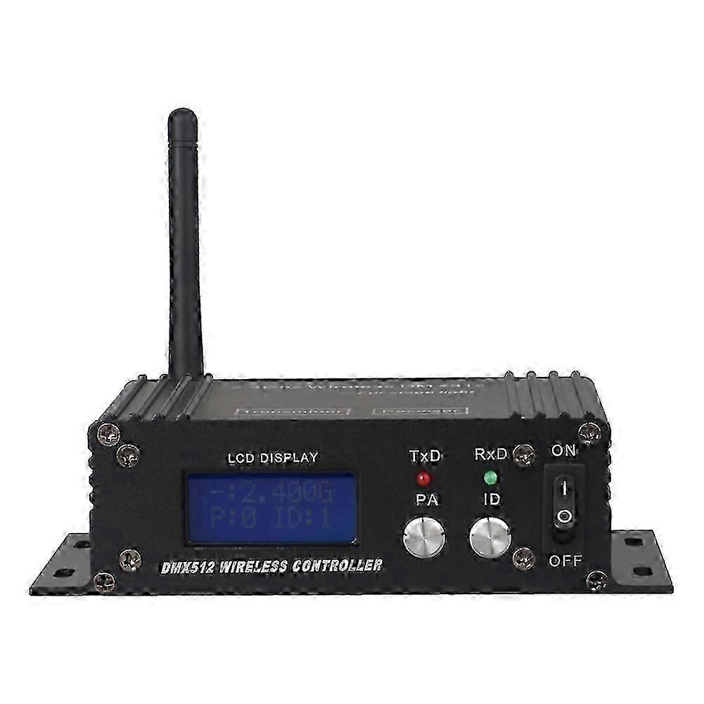512 Wireless Controller Receiver Transmitter LCD Display Power Adjustable for Disco DJ Stage Bar L