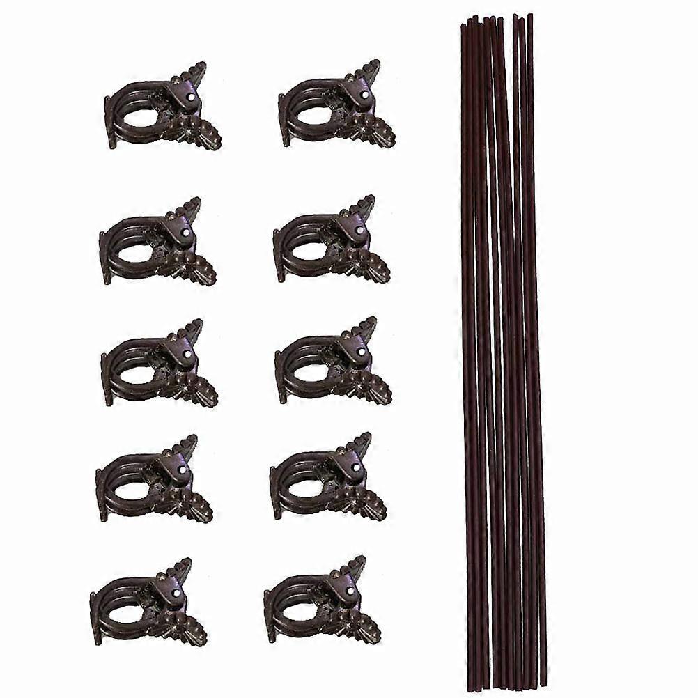 Plants Clips Climbing Plant Fixing Clips Gardeners Tools 20Pcs