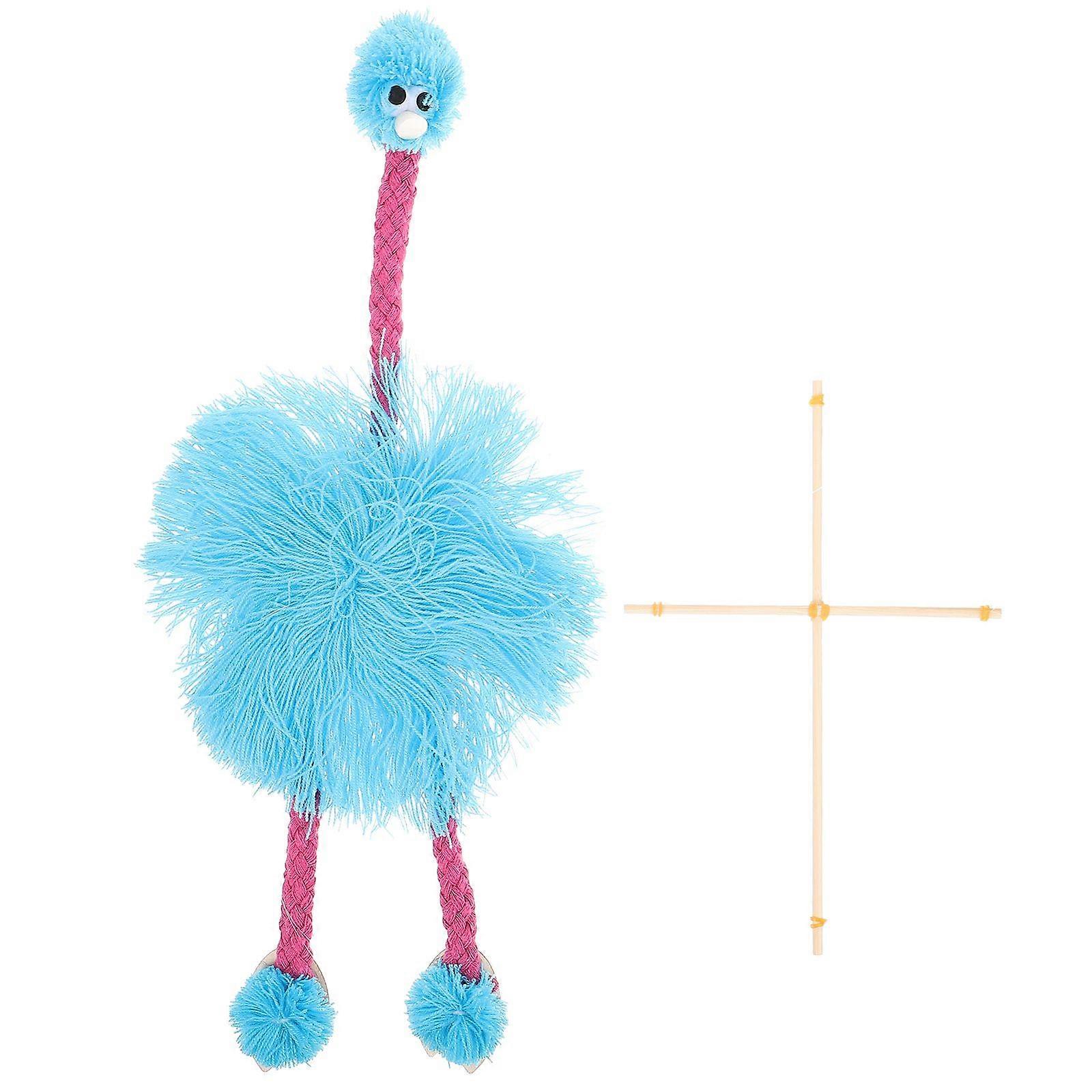 Ostriches Marionette Puppet Animal Marionette Puppet Toy Interactive Plush Toy for Kids