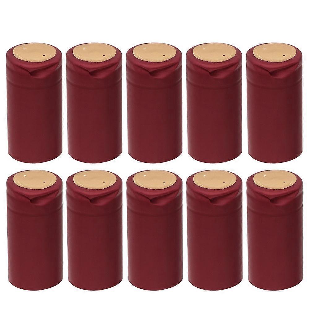 Heat Shrink Sleeves Shrink Wraps Decoration Sealing Red Diameter 30mm 150Set