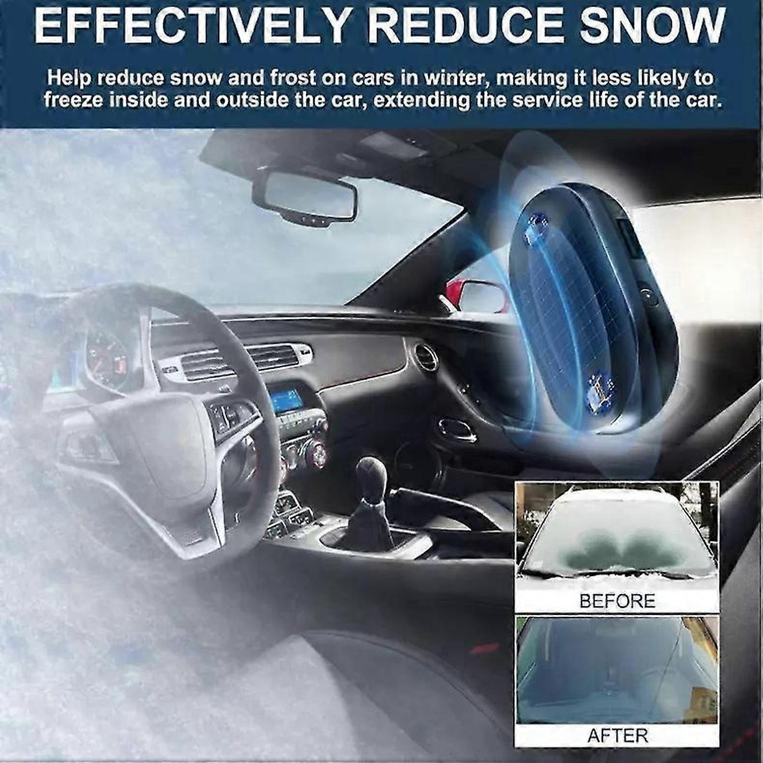 1-3Pcs Appehinglaus Electromagnetic Car Snow Removal Device,Electromagnetic Wave Anti