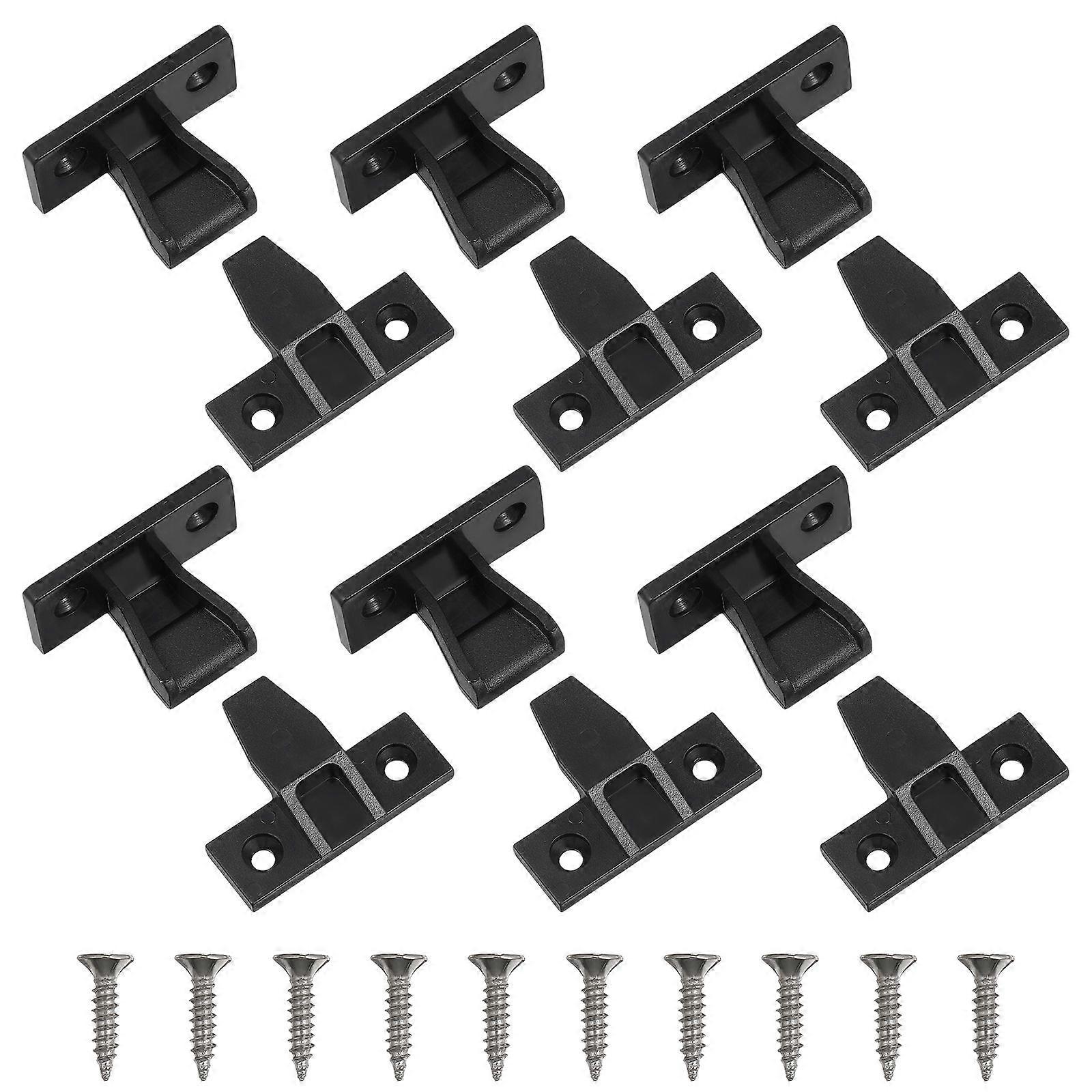 10pcs Push-on Fitting Push Fitting System Quick Fitting Furniture Panel Joint