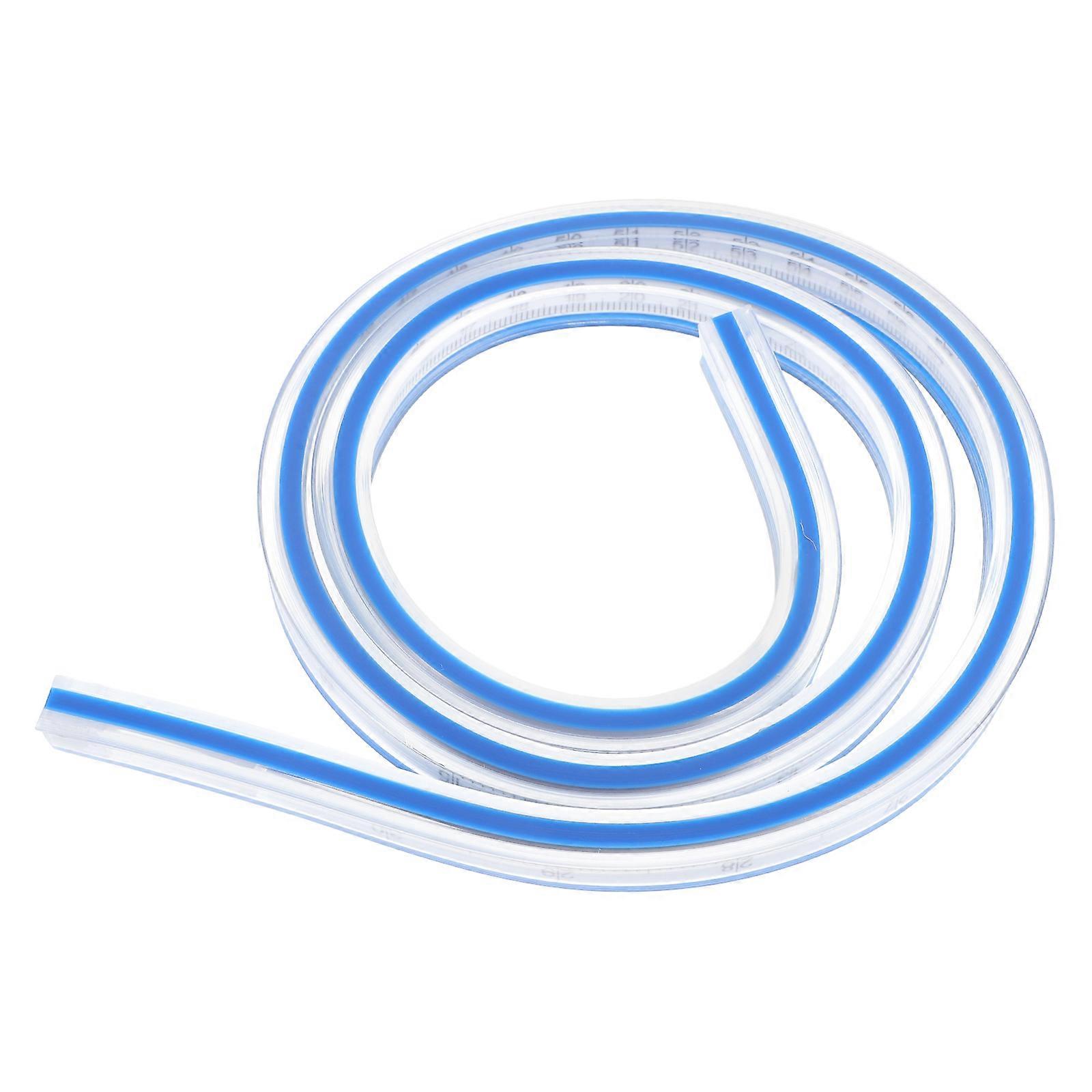 Flexible Curve Ruler For Sewing Pattern Making And Engineering Design Durable Plastic Material Multifunctional Tool 1Pcs
