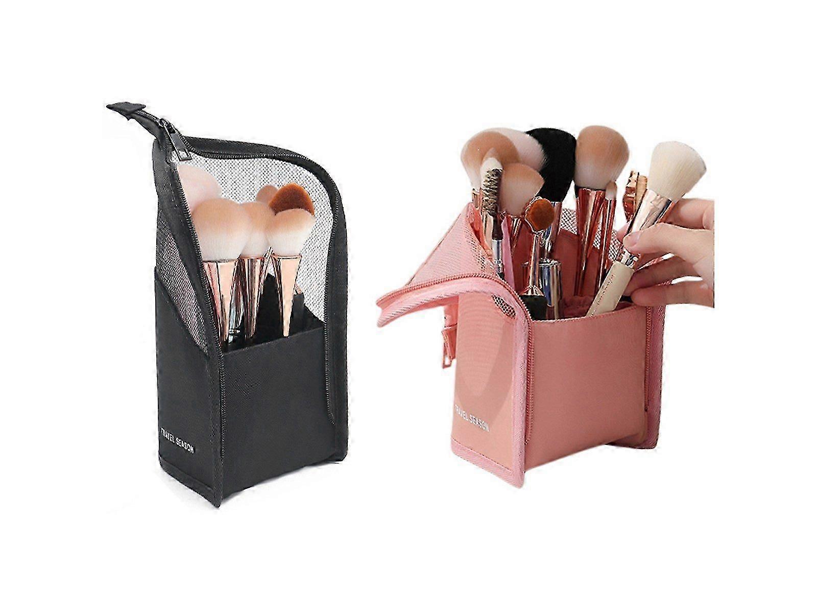 Makeup Brush Organiser Pouches - Keep Brushes Secure & Tidy