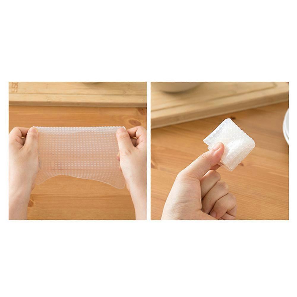 Eco Friendly Reusable Silicone Stretch Lids, Multifunctional Vacuum Seal Keeps Food Fresh, Non Toxic Food Grade, Perfect for Refrigerator Use (7