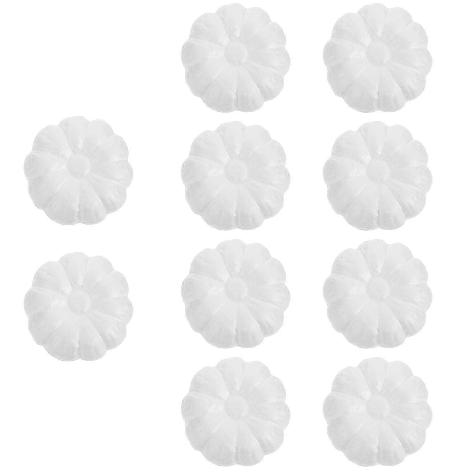 10pcs Realistic Pumpkin Model for Halloween Theme DIY Party Prop