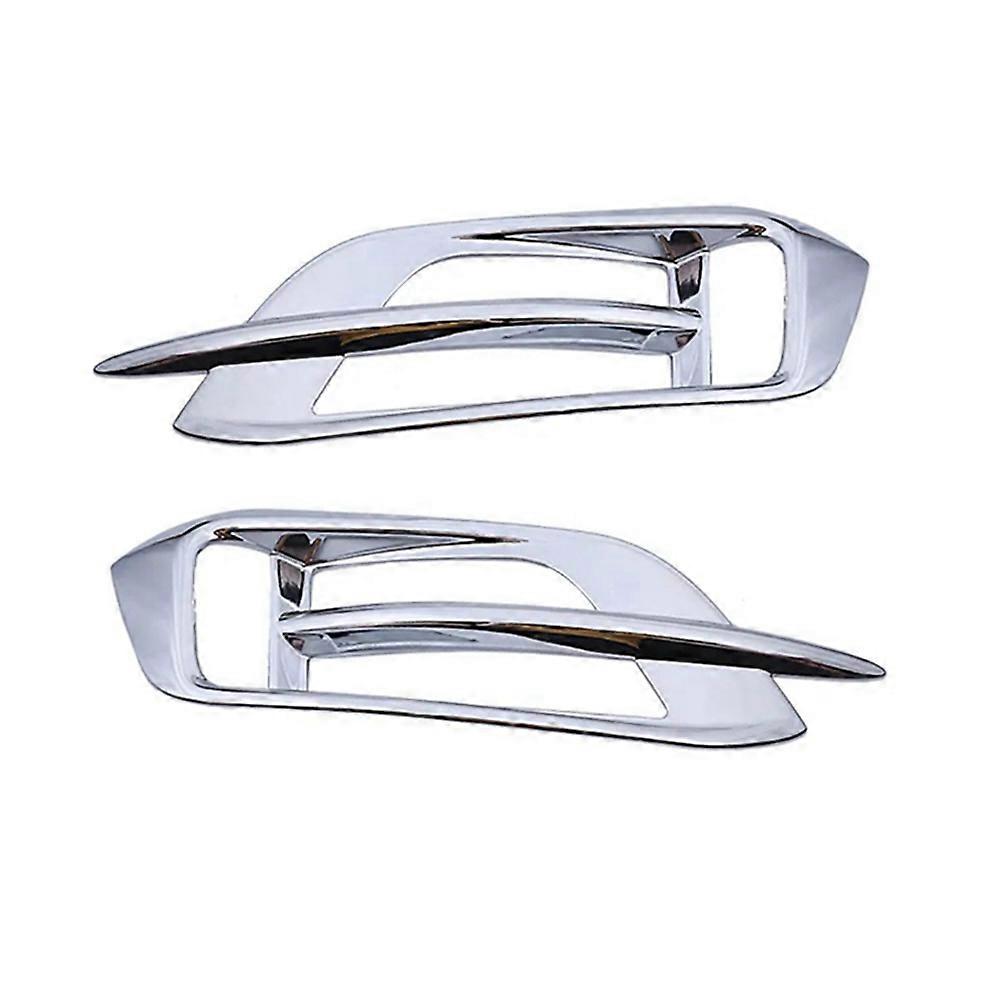 Chrome Car Rear Fog Light Grill Cover Trim for Honda Civic 10Th 2016 2017 2018 2019 Rear Fog Lamp Grille