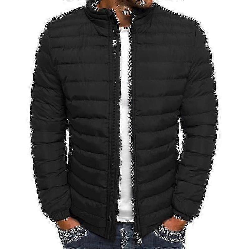 Men's Lightweight Puffer Jacket Quilted Padded Outerwear
